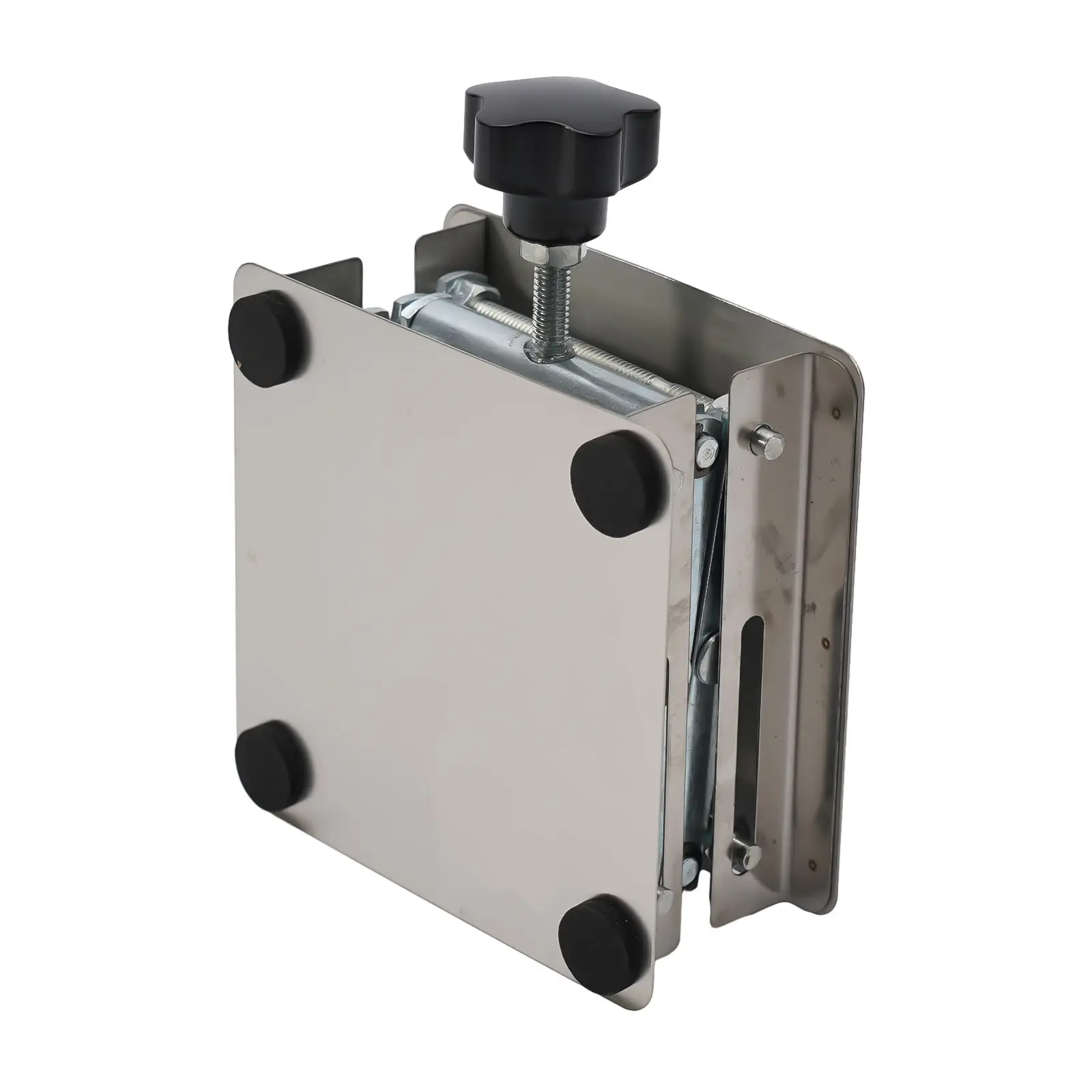 Stainless Steel Manual Height Adjustable Lift Table for Woodworking and Laboratory Milling Machine Applications