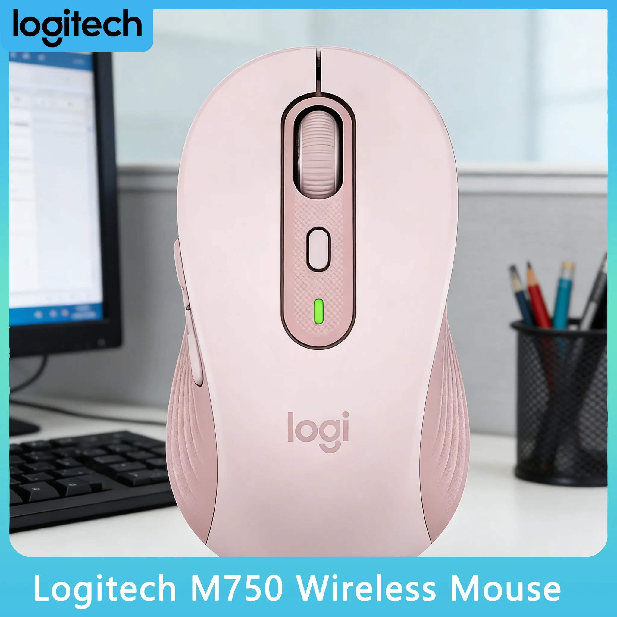 

Logitech M750/M650/M650L/G304/G305 Multi-Device Mouse Easy Switch Between 3 Devices