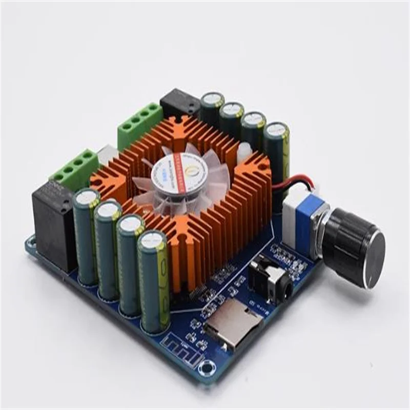 XH-A393 car audio modification Bluetooth digital amplifier board with sufficient power TDA7388 50W * 4