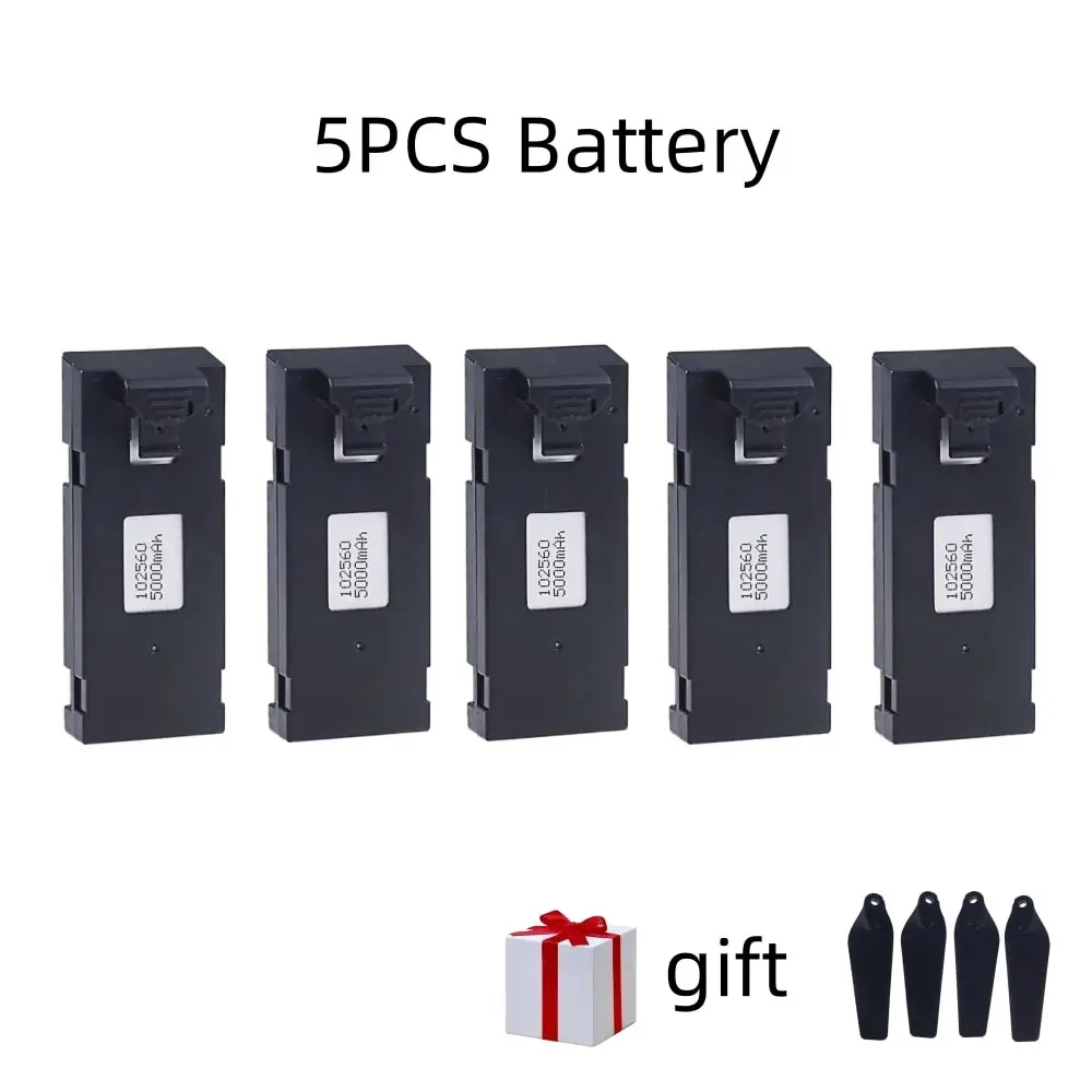Upgrade 5000mAh E88 Batterij 3.7V Batterij Voor E88 E88PRO E99 E525 P1 K3 P10 A13 S98 RC Drone RC quadcopter Onderdelen Batterij