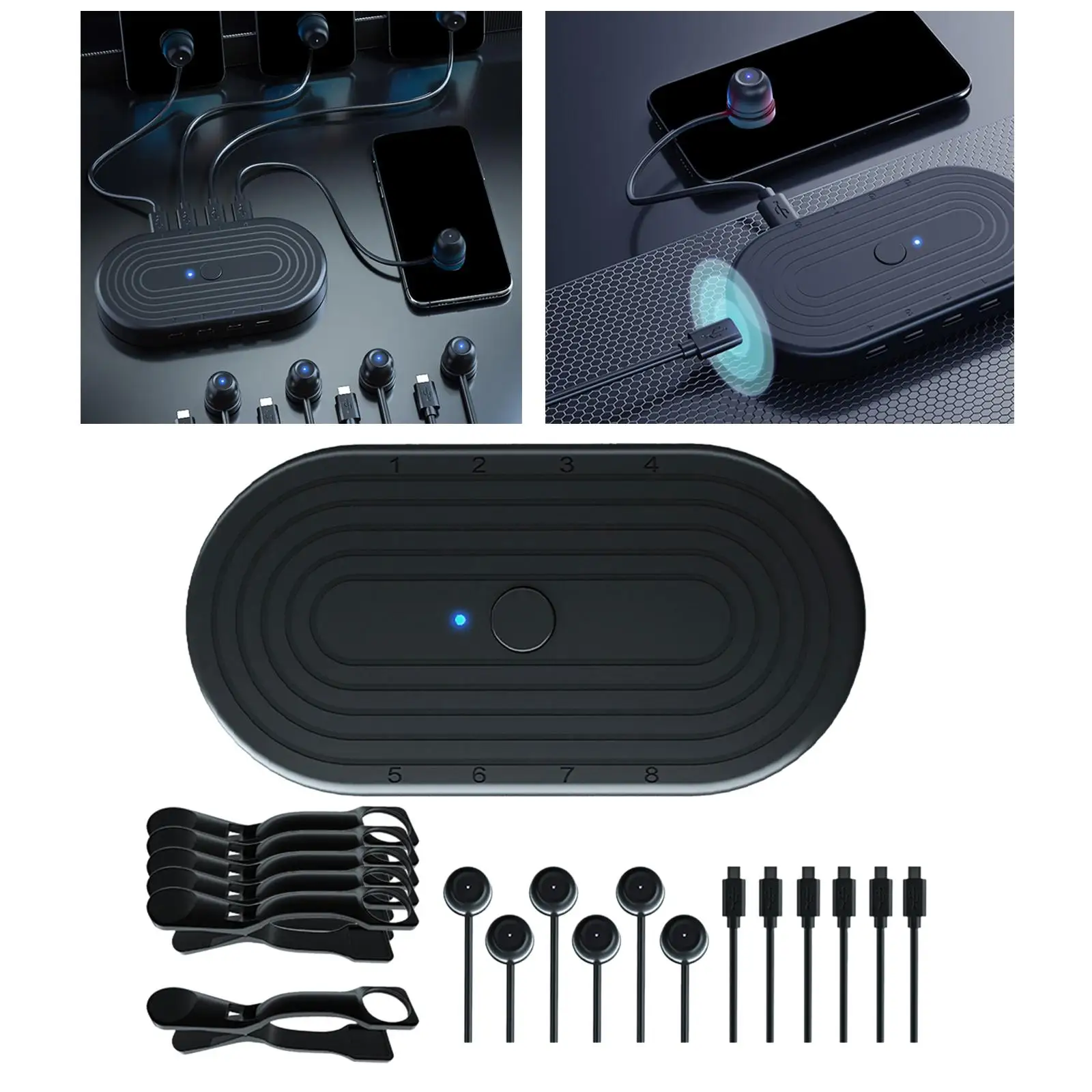 라이브 방송용 스마트폰 연속 10W 지능형 커넥터