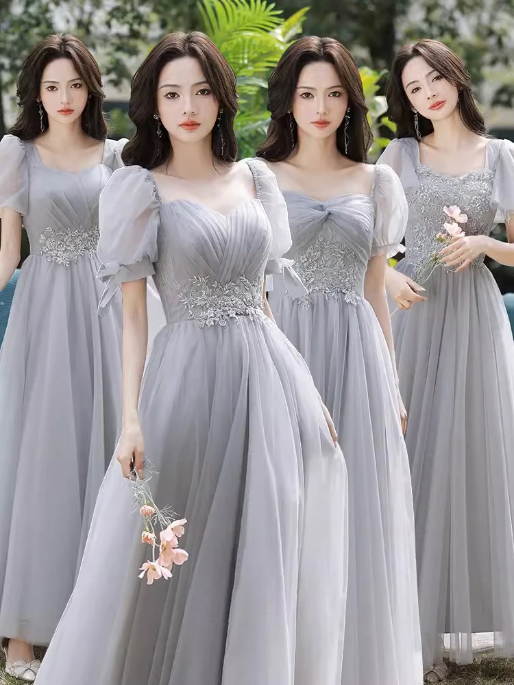 

ey Maidsmaid orms 2026 New plus Size Flattering Silhouette Sister Evening Gown Fairy T like Me Wedding Par Dr