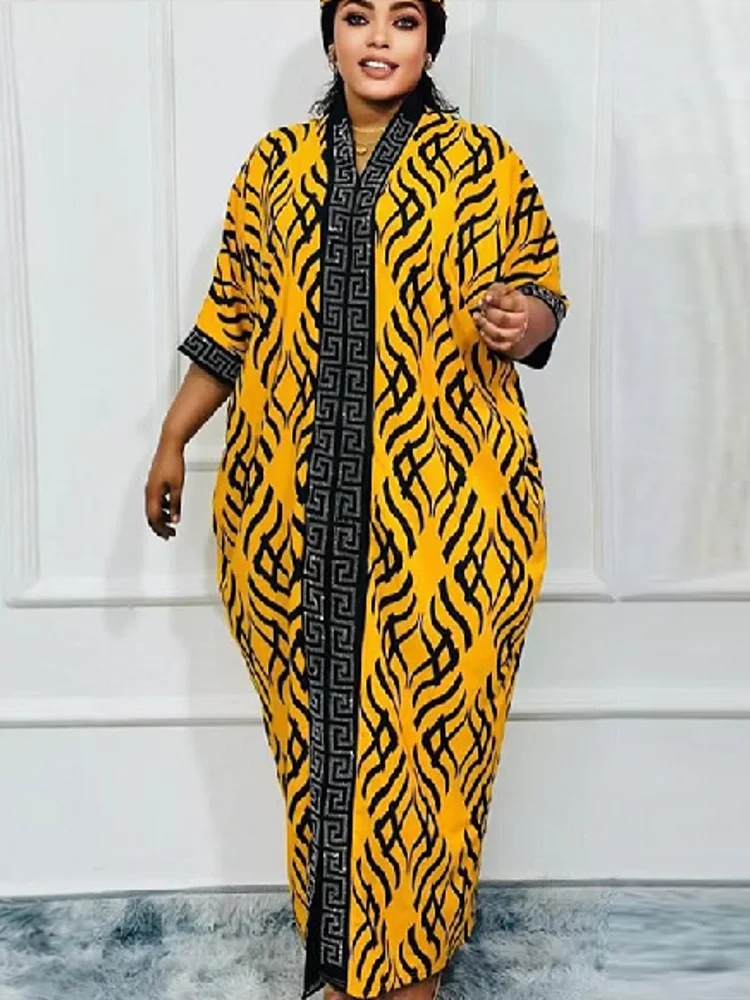 

African Dresses For Women Vetement Femme Dashiki Abaya Maxi Dress Africa Clothes Dashiki Ankara Dresses 2026 Spring Autumn New