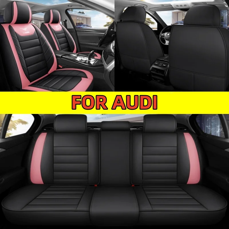 

Car seat cover artificial leather soft full wrap waterproof wear-resistant seat cover FOR AUDI A7 2015-2025 Q3 2015-2025