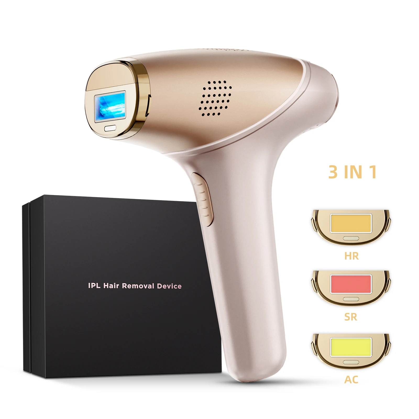 New Ice Ipl Hair Removal Appliances Handset Portable Ipl  Laser Ipl Home Hair Removal Device With Ice Cooling