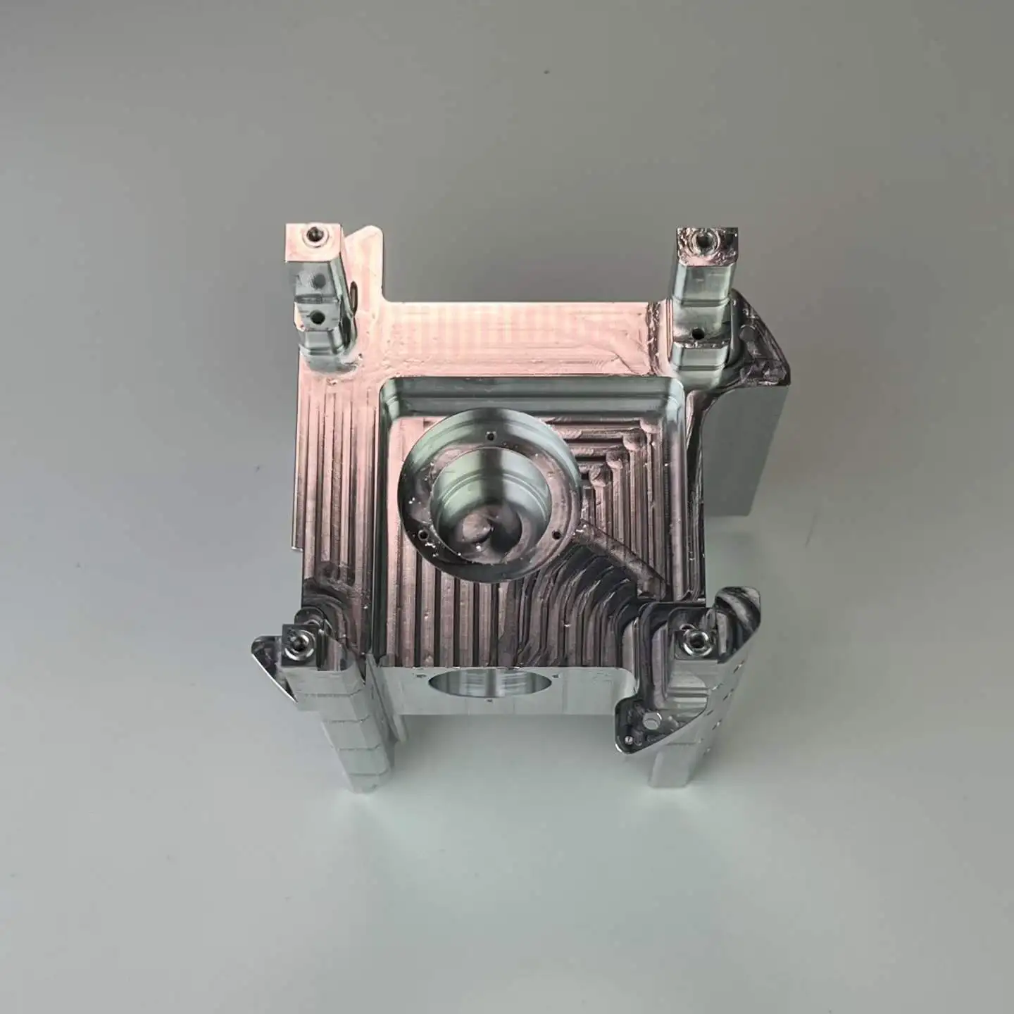 Cnc Machining Aluminum Alloy Processing Aluminum Parts Custom CNC Profiled Aluminium Multi-column Machine Housing
