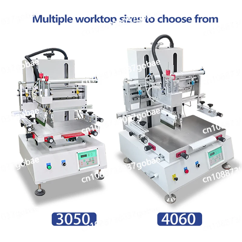 Mini 4060 Flat Screen Printing Machine With Vacuum Table Semi-Automatic Solder Paste Printer Plate Type Silk Screen Printer view 3