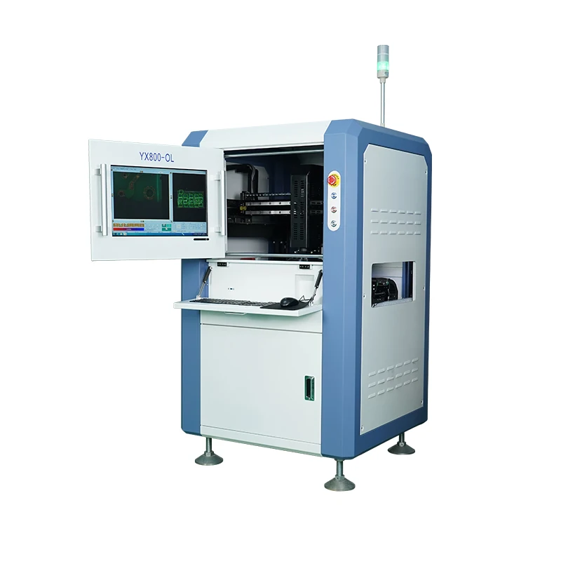 Stock in EU YX800-OL Factory Sale PCB On-line Inspection Tool Automated Optical Inspection AOI Machine for SMT Production Line