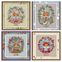 ZZ6267 Cross Stitch Kits Cross-stitch Cross Stitch Set Threads Embroidery Kit Needlework Cross-stitch Embroidery Sets Crossing