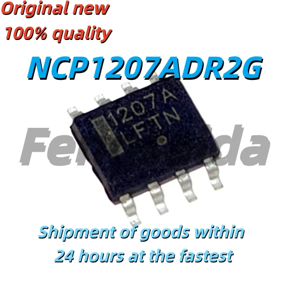 5PCS Brand new original NCP1207ADR2G 1207A SOP-8 LCD power management IC