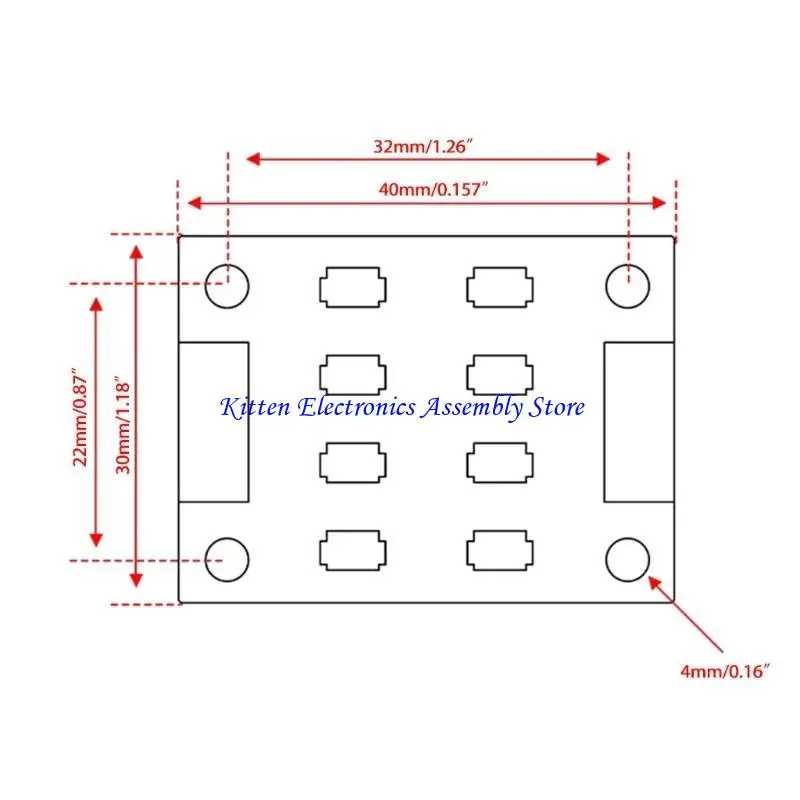 96GD Tl-smoother Addon Module For 3D Pinter Stepper Motor Drive Filter For Mk8