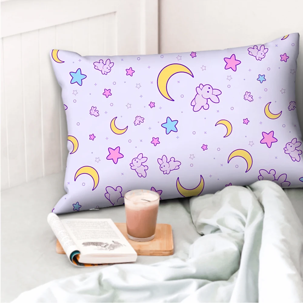 Sailor Moon Long Pillowcase Anime Home Decoration Pillowslip Cute Chibi Bedroom Sofa Cushion Case Comfortable Pillow Covering