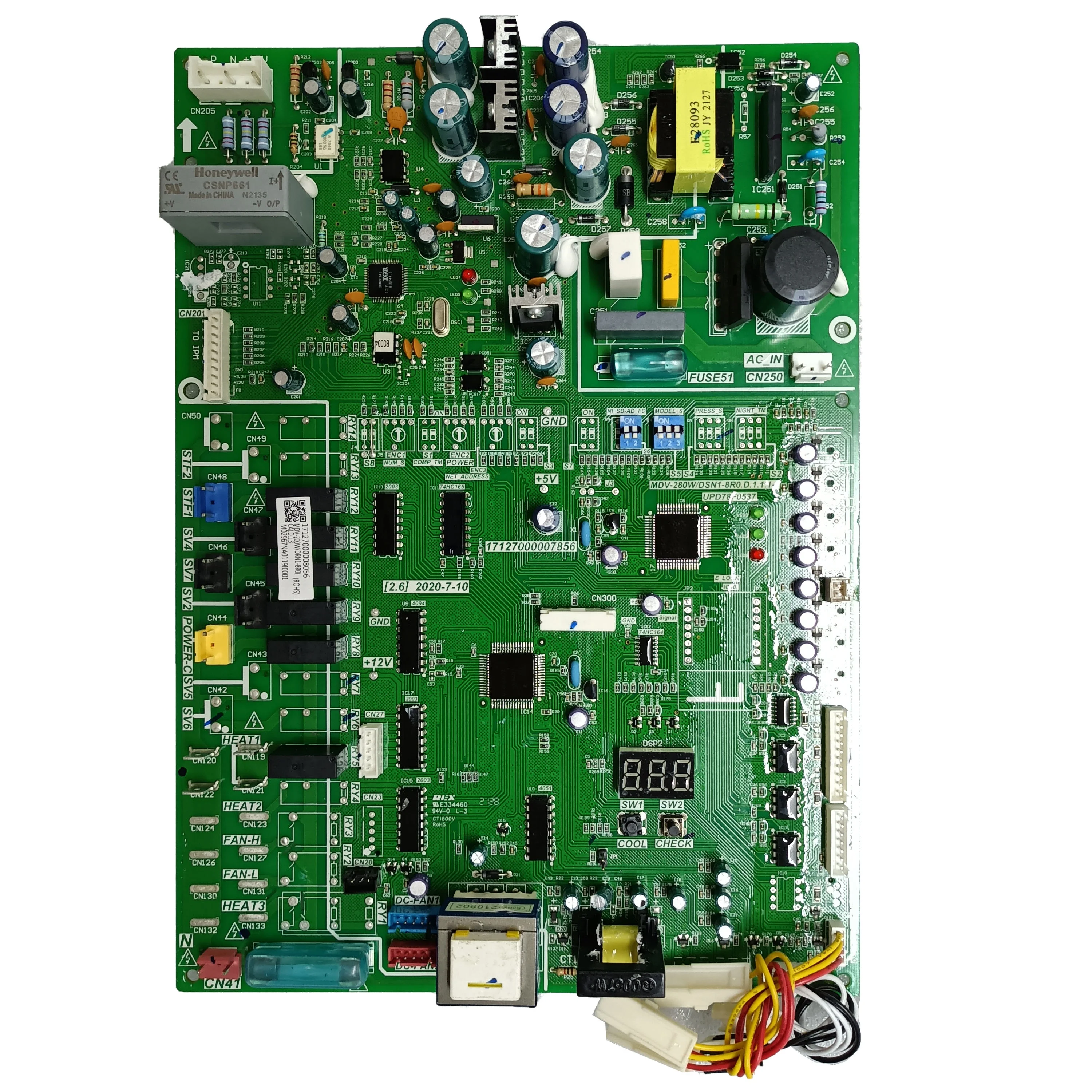 Midea Multi Unit Outdoor CE-MDV200W/SN1-8R0.D.1.3 Brand New PCBA 17127000008057 17127000008056 17127000007856
