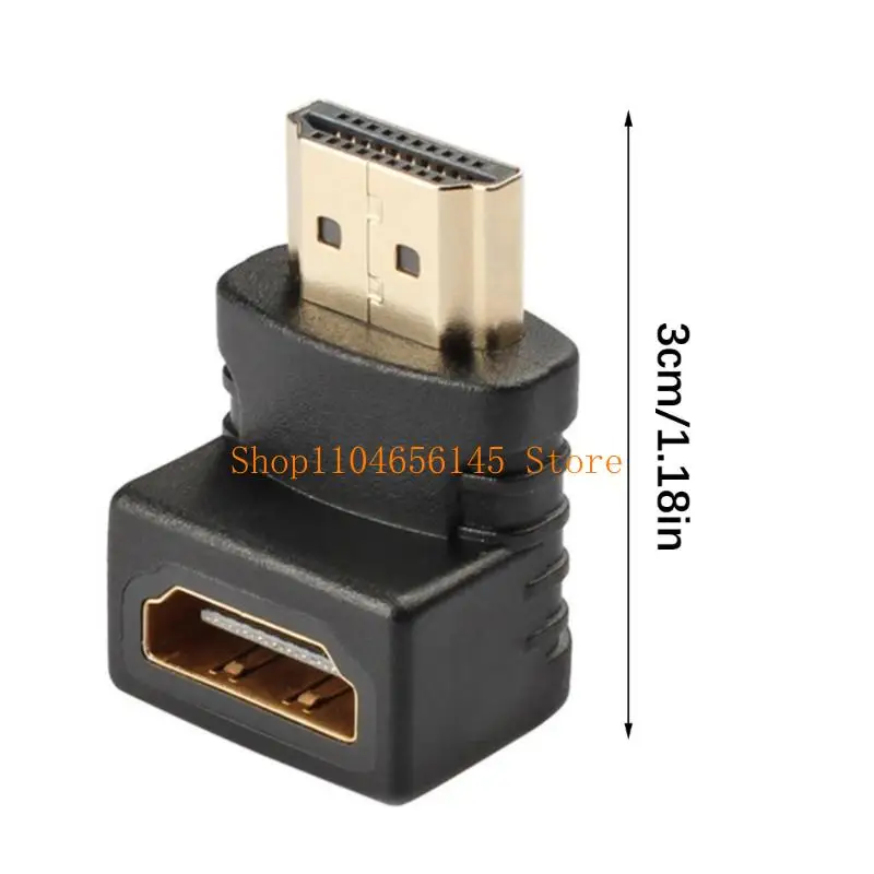 5asd 90 Degree HDTV-compatible Angled Adapter Connectors For Tight Space Behind Wall