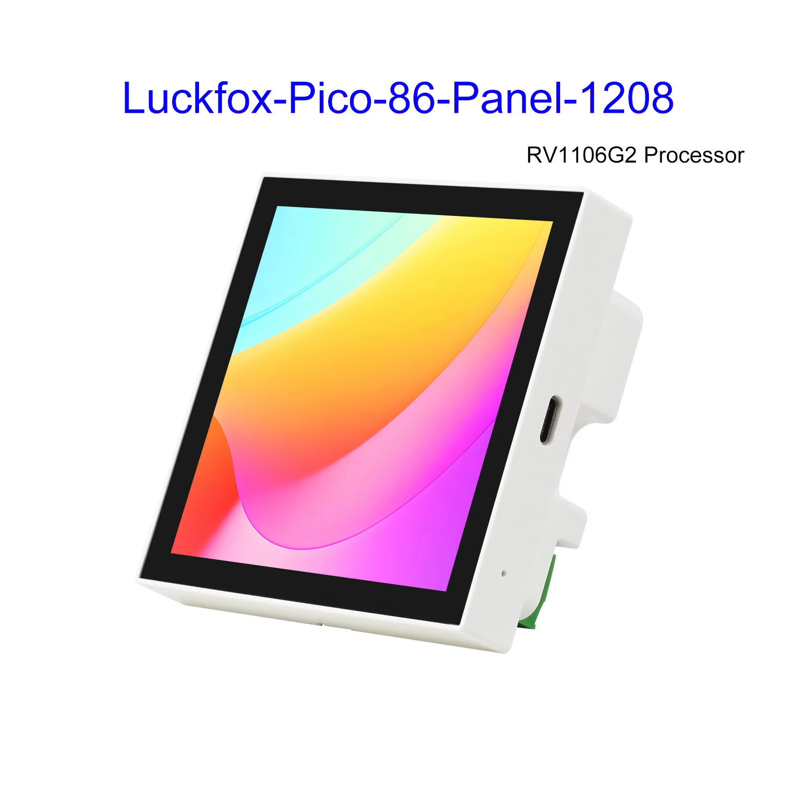 Luckfox Core1106 Smart 86 Box Development Board ARM Cortex-A7 4inch 720x720 touch LCD RS485 WiFi 6 Bluetooth 5.2 128MB RV1106G2