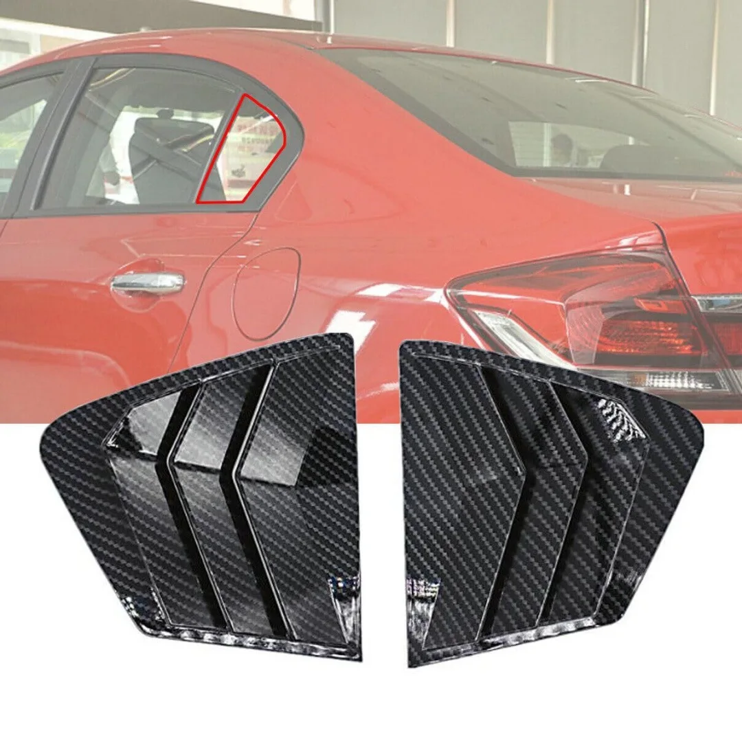 For 11-15 Years 9th Generation Civic Shutter Modification Rear Triangle Window Rear Window Side Window Decoration