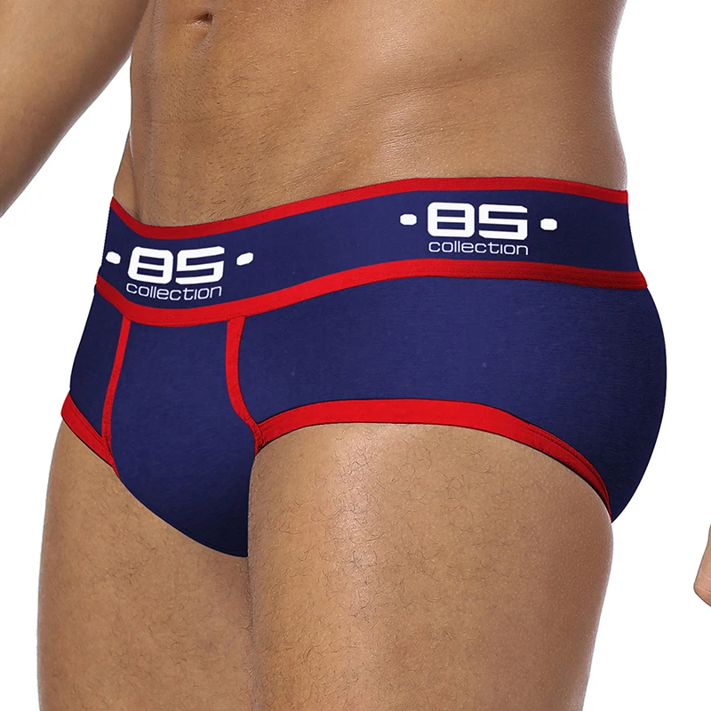 Brand Male Underwear Men Briefs Men\'s Sexy Underpants Low-waist Sexy Briefs For Man Sleepwear Panties BS145