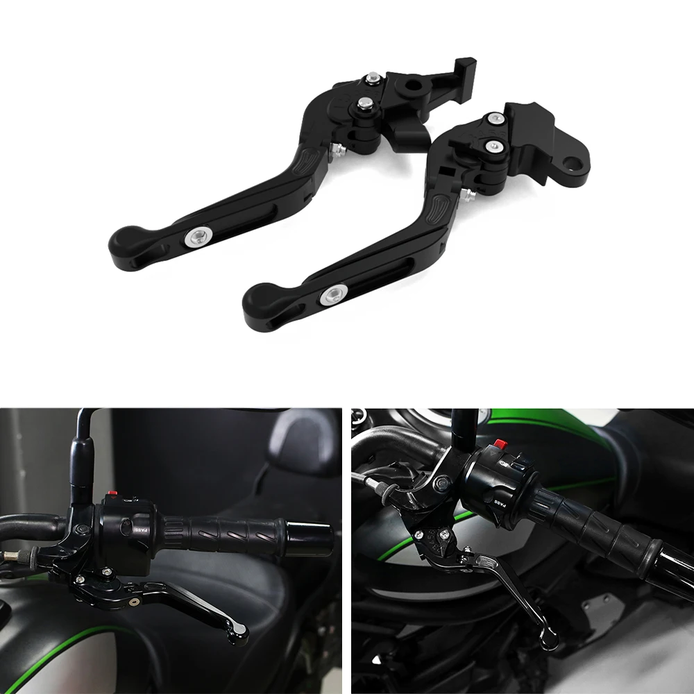 For Kawasaki Ninja H2 SX 2022-2023 ZH2 SE/Performance 2021-2023 Motocycle CNC Brake Clutch Levers Foldable Adjustable Extendable