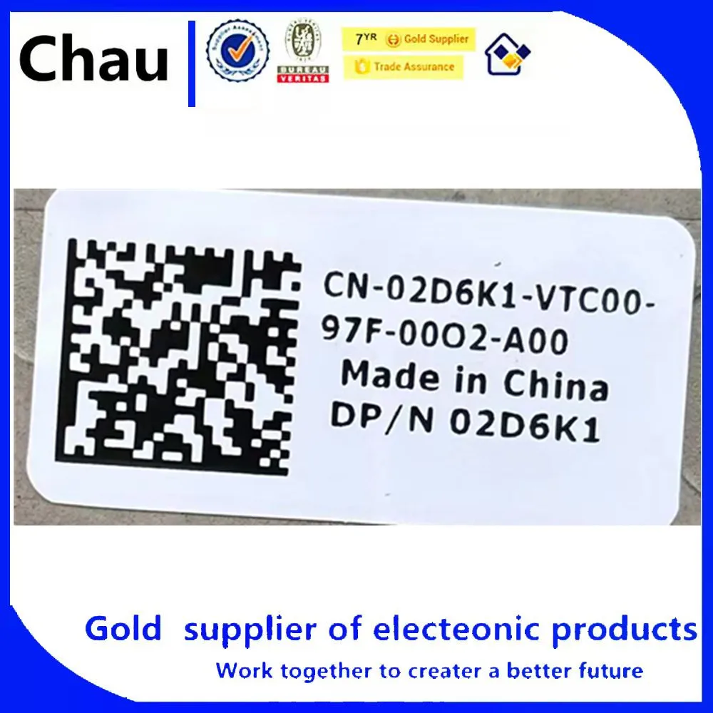 New For Chau Inspiron 15 7590 Laptop Upper Case Palmrest Cover 02D6K1 2D6K1