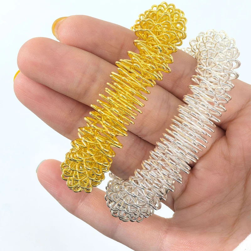 12pçs anéis sensoriais de acupressão de dedo, conjunto de pulseiras para alívio do estresse e ansiedade, presentes relaxantes, brinquedos para adultos e adolescentes