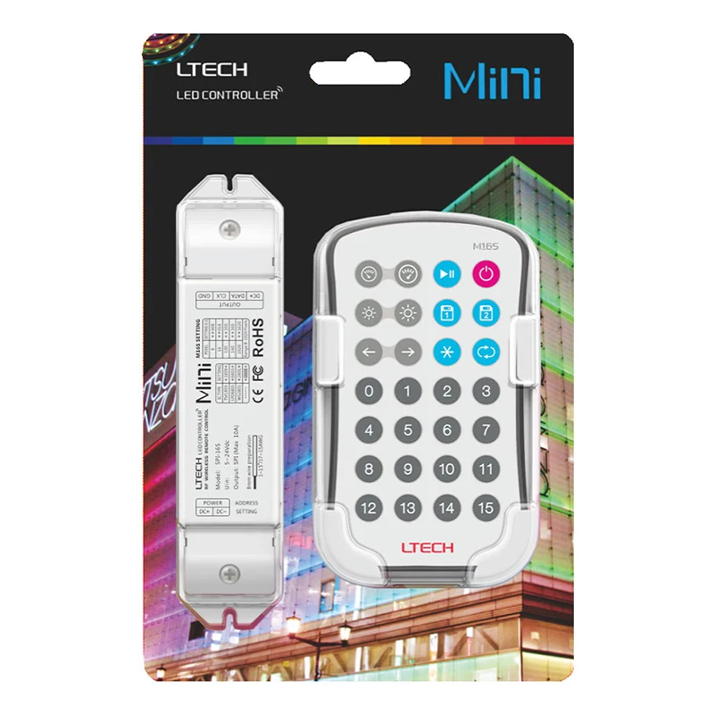 ltech-mini-led-fantastic-controller-dc5-24v-spi-8-1020-pixels-led-controller-for-rgbic-ws2811-ws2812b-apa102-cob-led-strip-light