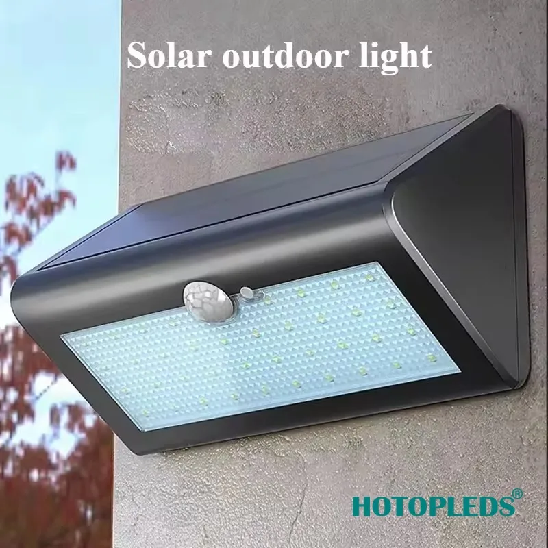 

Solar Light 38LED Outdoor Waterproof Courtyard Super Bright Human Body Induction Wall Light Street Light Wall