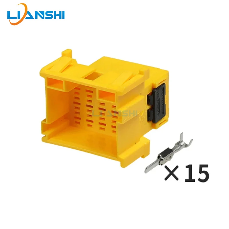 15Pin 1-967628-3 1-967623-3 JPT Connector Kit w/Terminals For Excavator Heavy Truck ABS Wire Harness Plug Socket Automotive Sets