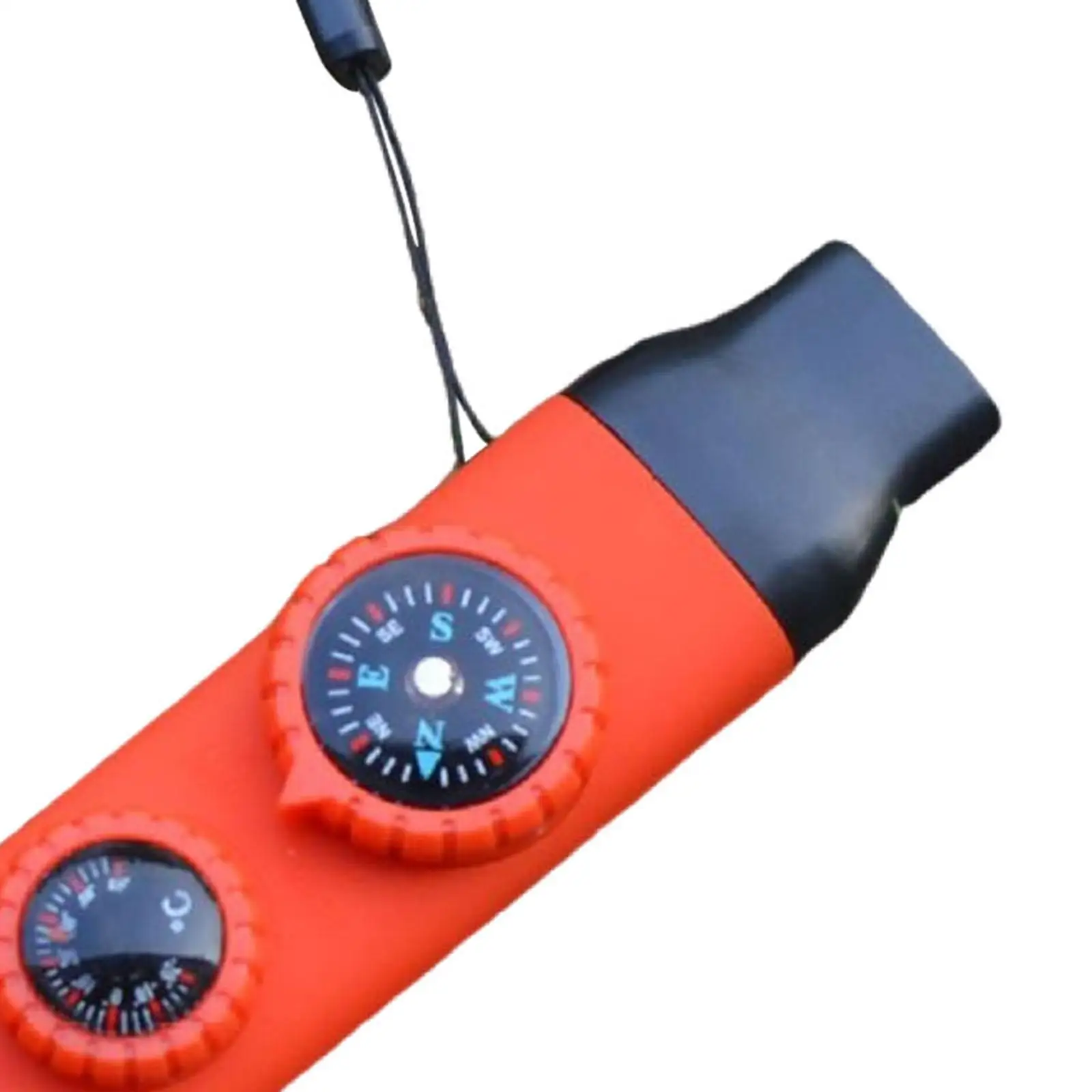 

Многофункциональный свисток для выживания с компасом, фонариком, отражателем и термометром для кемпинга и экстренных ситуаций