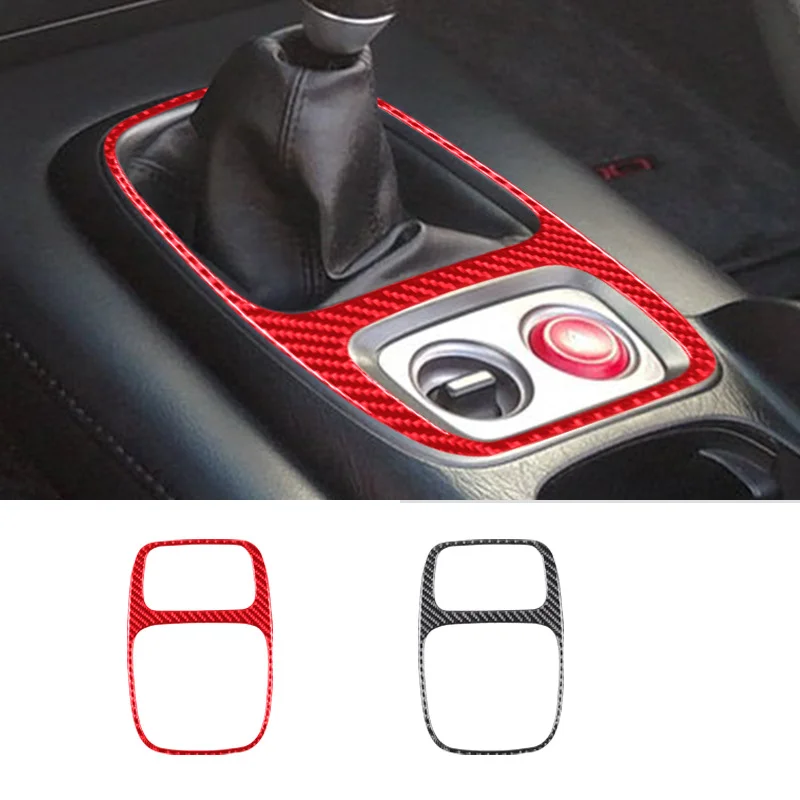 

Real Soft Carbon Fiber Sticker For Honda S2000 2000 2001 2002 2003-2009 Car Water Cup Holder Panel Trim Interior Accessories