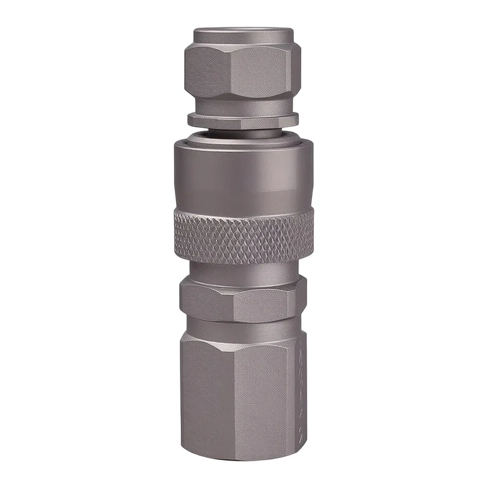 Hydraulic Quick Coupler Set for CEJN 116 125 G1/4 Thread DN10 150MPa 200MPa Zinc Nickel Plated Steel Male Female with Covers