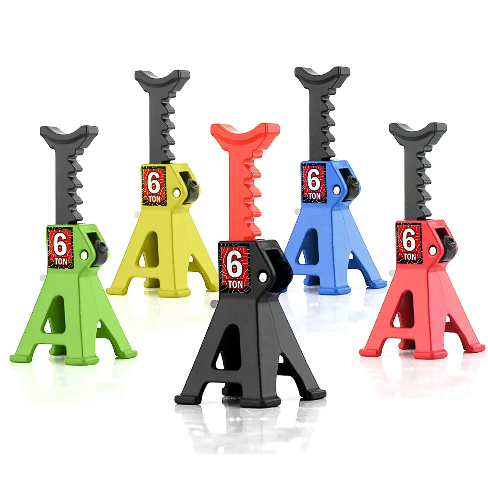 

1PCS RC Car Scale Jack Stands Lift Pair Rack Tire Change Tool for Traxxas TRX-4M SCX24 1/24 1/18 Size