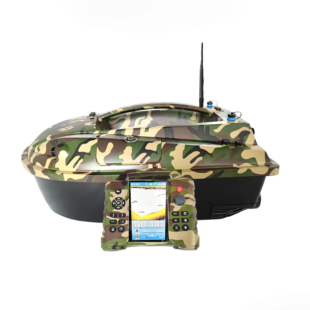 أحدث ترقية 116 نقطة GPS صياد السمك كبير RC قارب طعم سمك جديد نظام السونار الكارب قارب طعم صيد مصنوع من البلاستيك المتين