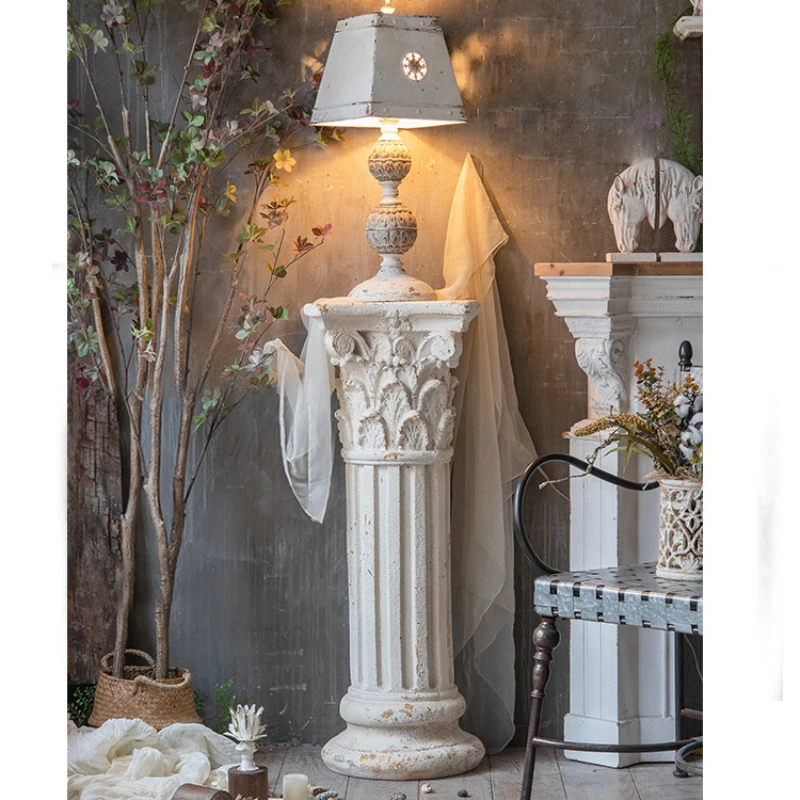 Large Interior Decoration Wedding Background Props Greek Stone Column Resin Decoration Home
