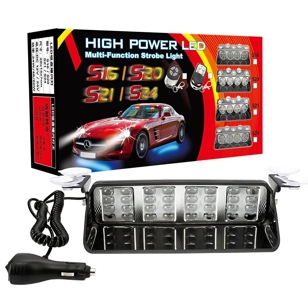 

Новый автомобильный дальний свет для собак, счетчик S32LED, вспышка типа присоски, вспышка, открытие пути, светильник, лопата, сигнальные огни
