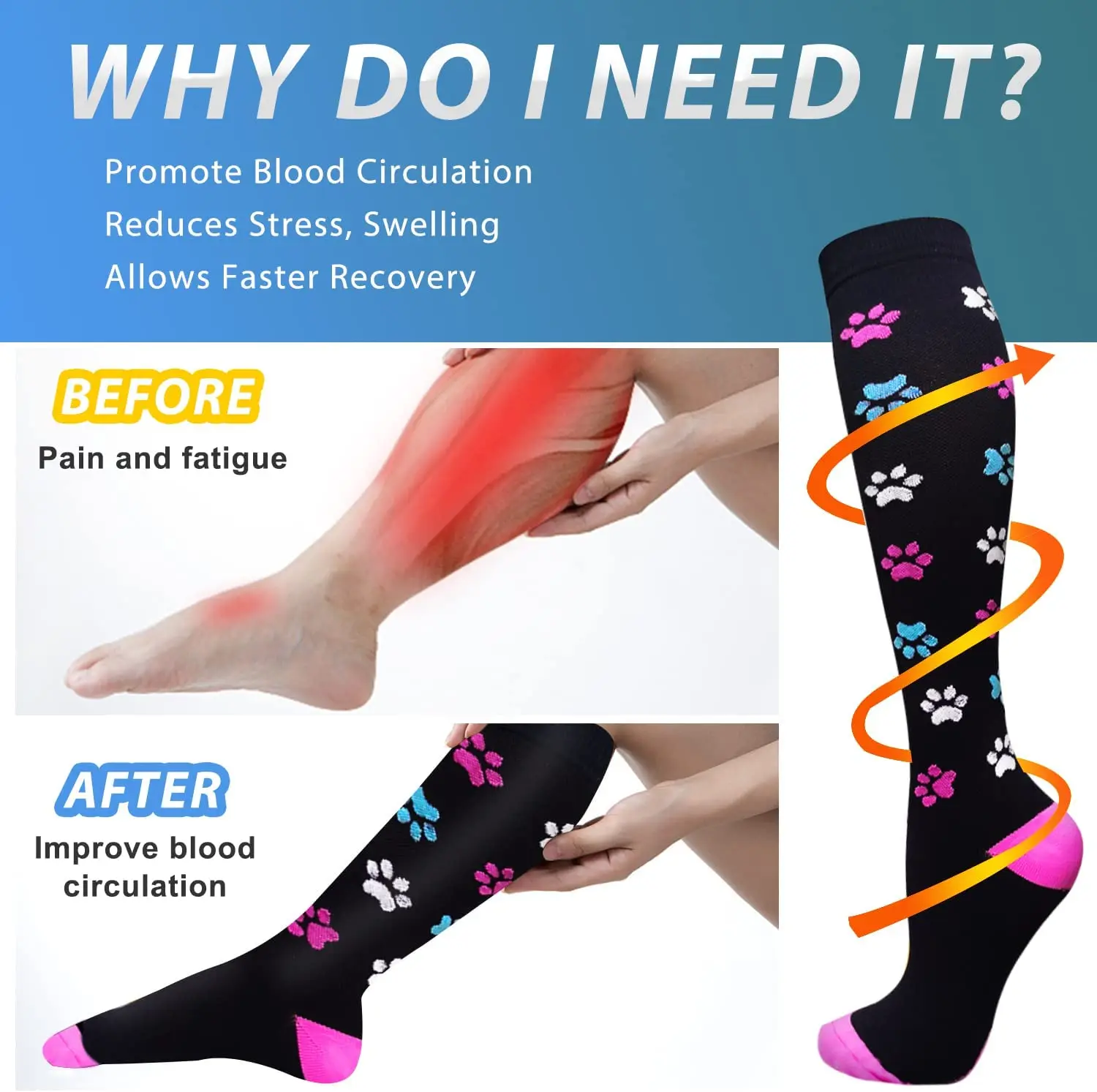 Running Compression Socks Summer 20-30 Mmgh Pregnant Edema Varicose Veins Varicose Veins Edema Diabetes Marathon Nurse Stocking