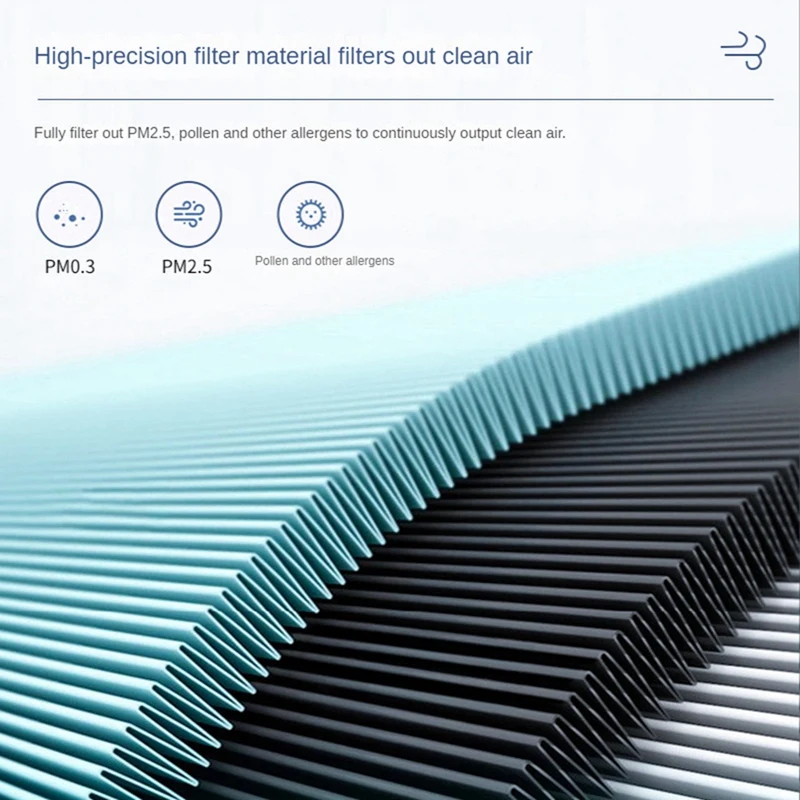 Filtro HEPA para Xiaomi 4Lite, purificador de aire de carbón activado, Plástico