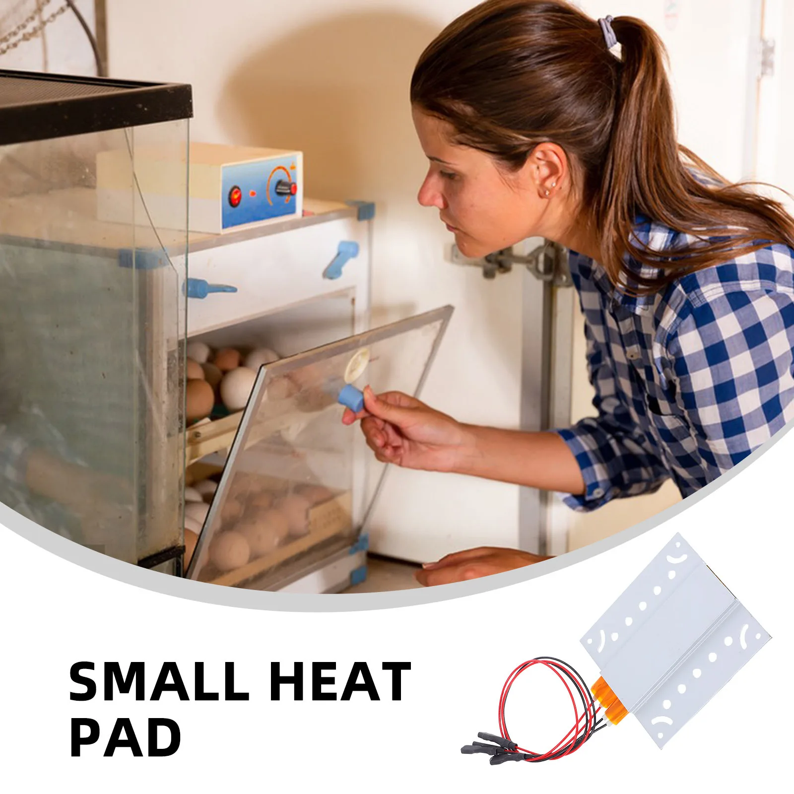 

Small Incubator Ptc Ceramic Heating Plate Component Insulated Rapid Heat Conversion Egg Incubator Parts Reptile Heater