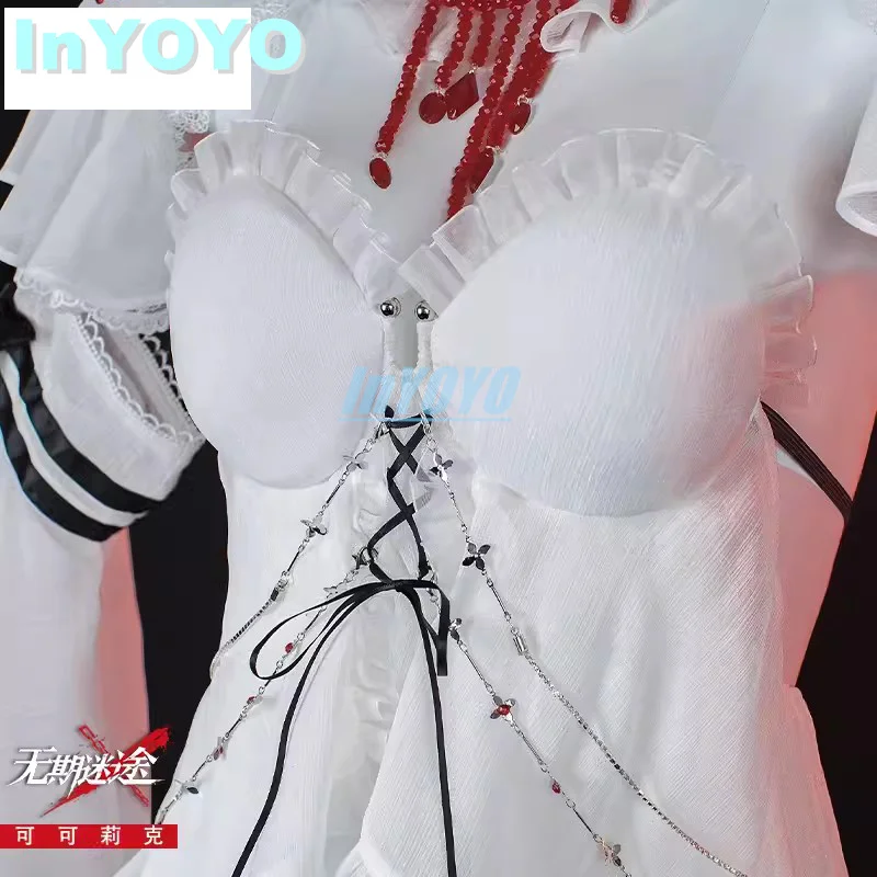 InYOYO Cocolik Cosplay Path To Nowhere disfraz juego traje precioso vestido uniforme fiesta de Halloween traje de juego de rol mujeres XS-XXL Ne