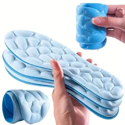 Soft Massage Breathable Insoles Sport Memory Foam Cushioning Deodorant Pads Running Insole Man Women Arch Support Shoe Inserts