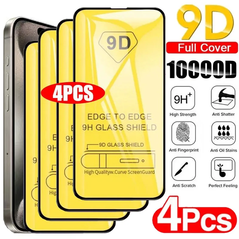 4PCS 9D Screen Prot…