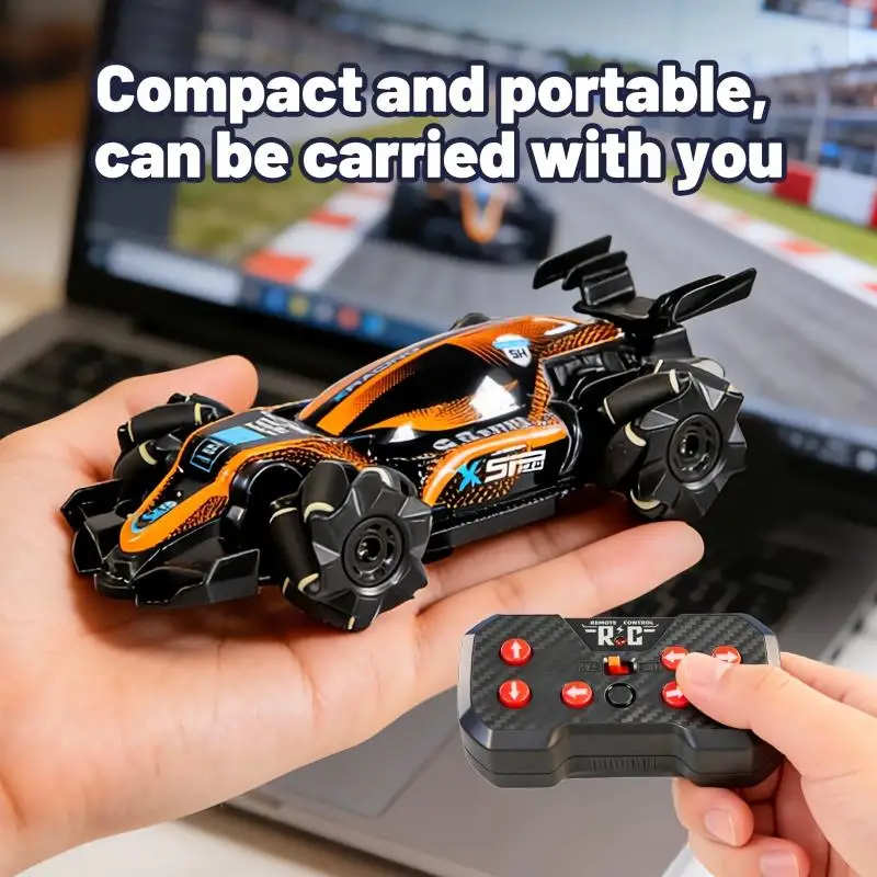 Mini Formula RC Car 2.4G 4WD Drift Remote Control Racing Car Stunt RC Car Toy Vehicle Toy for Kids Gifts Q239
