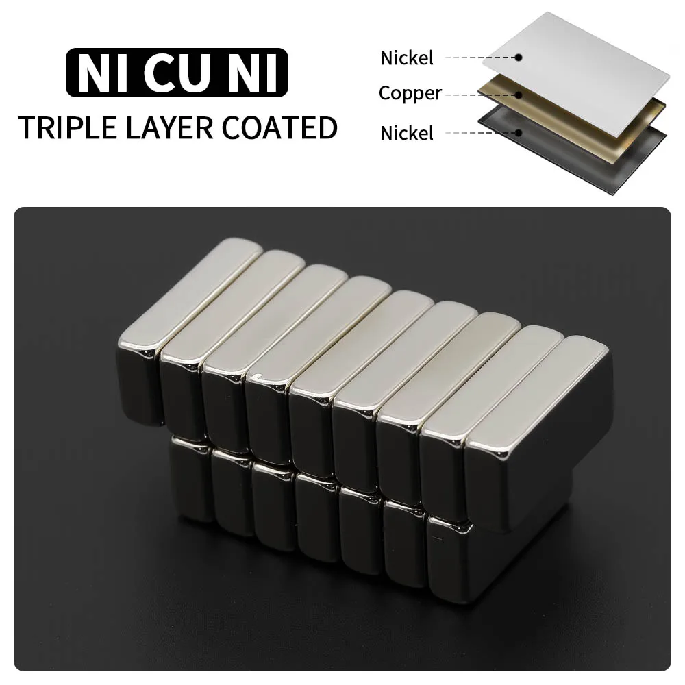 20x10x5 مللي متر مغناطيس النيوديميوم القوي N35 ندفيب المغناطيسي الدائم imanes كتلة مغناطيس الثلاجة القوي للغاية لتقوم بها بنفسك