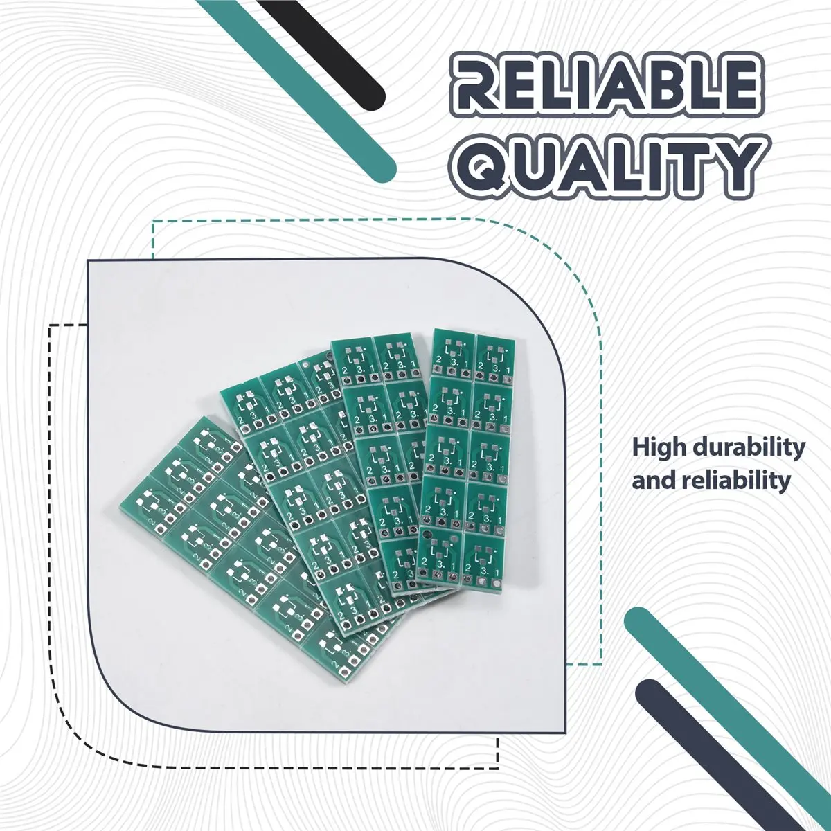 ABGN 50Pcs SOT23 SOT23-3 Turn SIP3 Double-Side SMD Turn DIP SIP3 Adapter Converter Plate SOT SIP IC Socket PCB Board DIY Kit