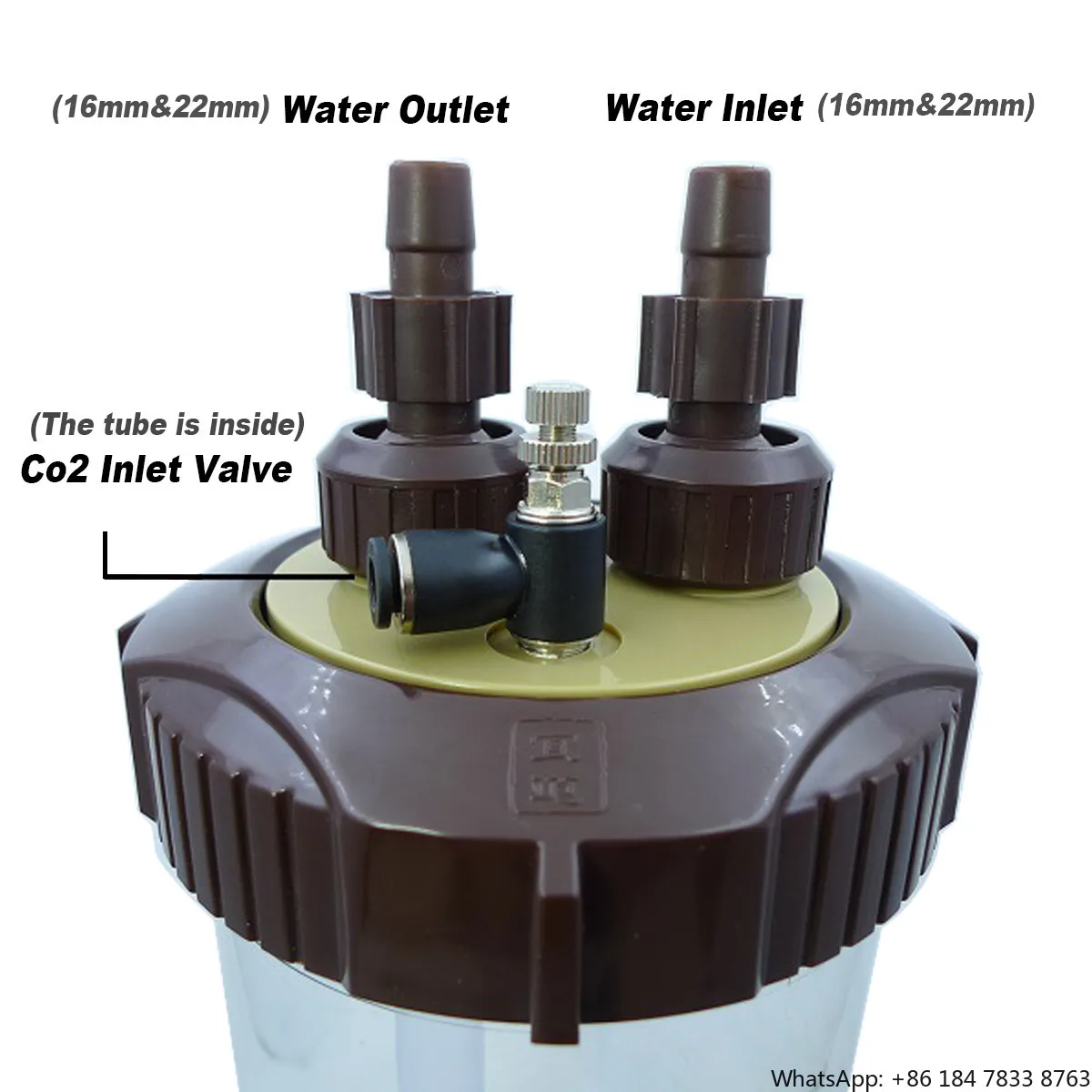 2500ML Clear CO2 Atomizer External Turbo Super Diffuser Atomizer Fish Tank Aquarium WaterPlant Fish Tank Landscape Aquatic