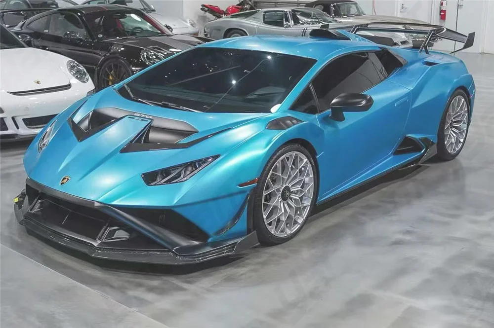 STO DCF Dry Carbon Fiber Body kit Vors Style For 2021-2023 Huracan STO
