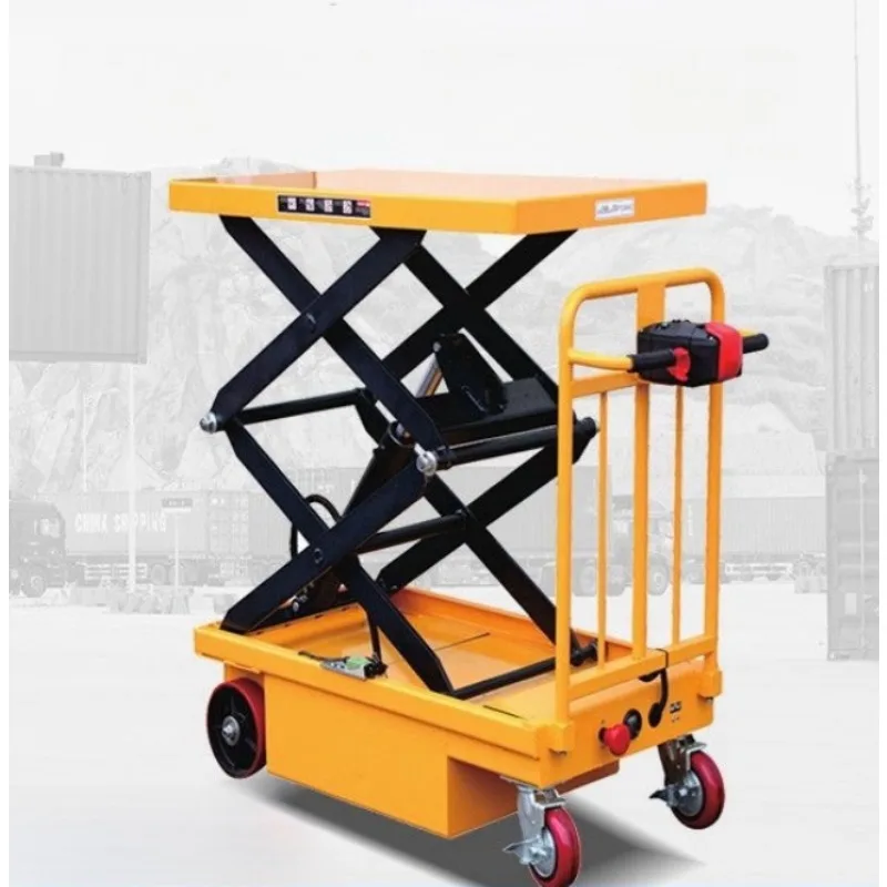 

[Best-Selling] Mobile Hydraulic Scissors Lift Platform Cargo Manual Lift Table Lifting Equipment Crane Hoist For Warehouse Truck