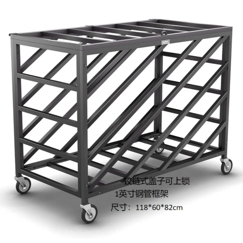 

Ball Storage Locker with Wheels Basketball Storage Bin with Lockable Lid for Volleyball Gym Recess Soccer Playground
