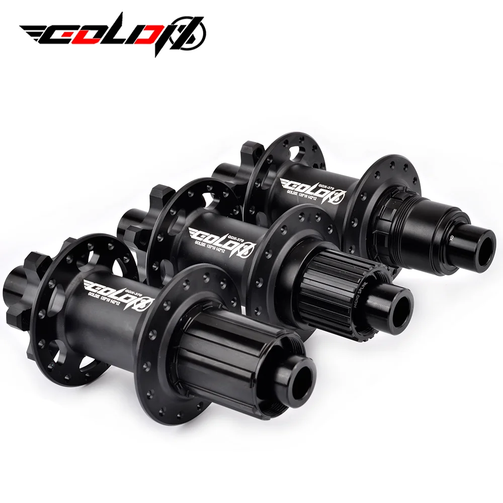 GOLDIX GDX370 ratchet 36T compatible SHIMANOSRAM ARCZTTO disc brake mountain road bike hub 28 hole support 8/9/10/11/12 speed