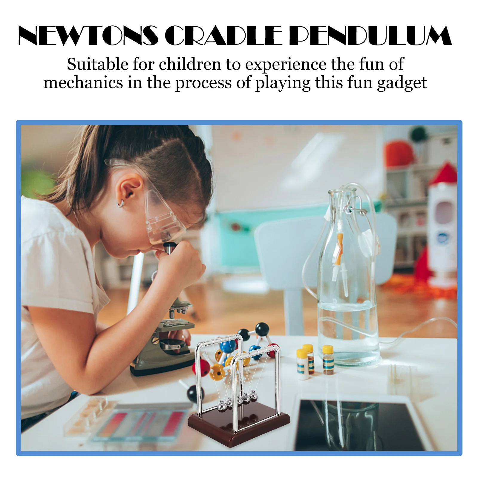 

Newton Swings The Ball Cradle Balance Pendulum Balls for Desk Toy Decorate Child