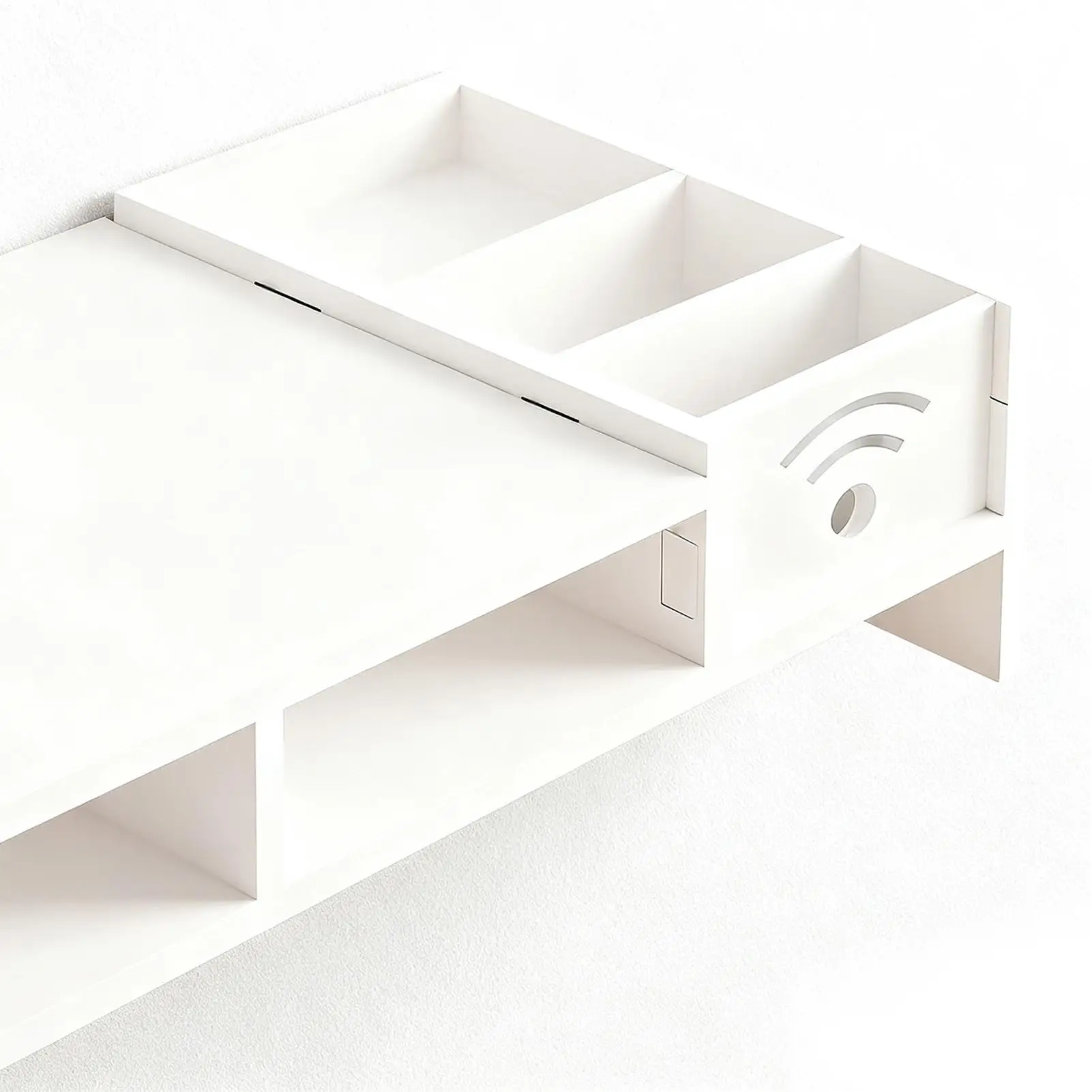 

Monitor Stand Riser 2-Tier Ergonomic Holder 4.3 Inch Height Monitor Riser With Storage Organizer For Home Laptop PC TV Work